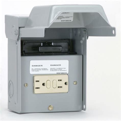 gfci receptacle box